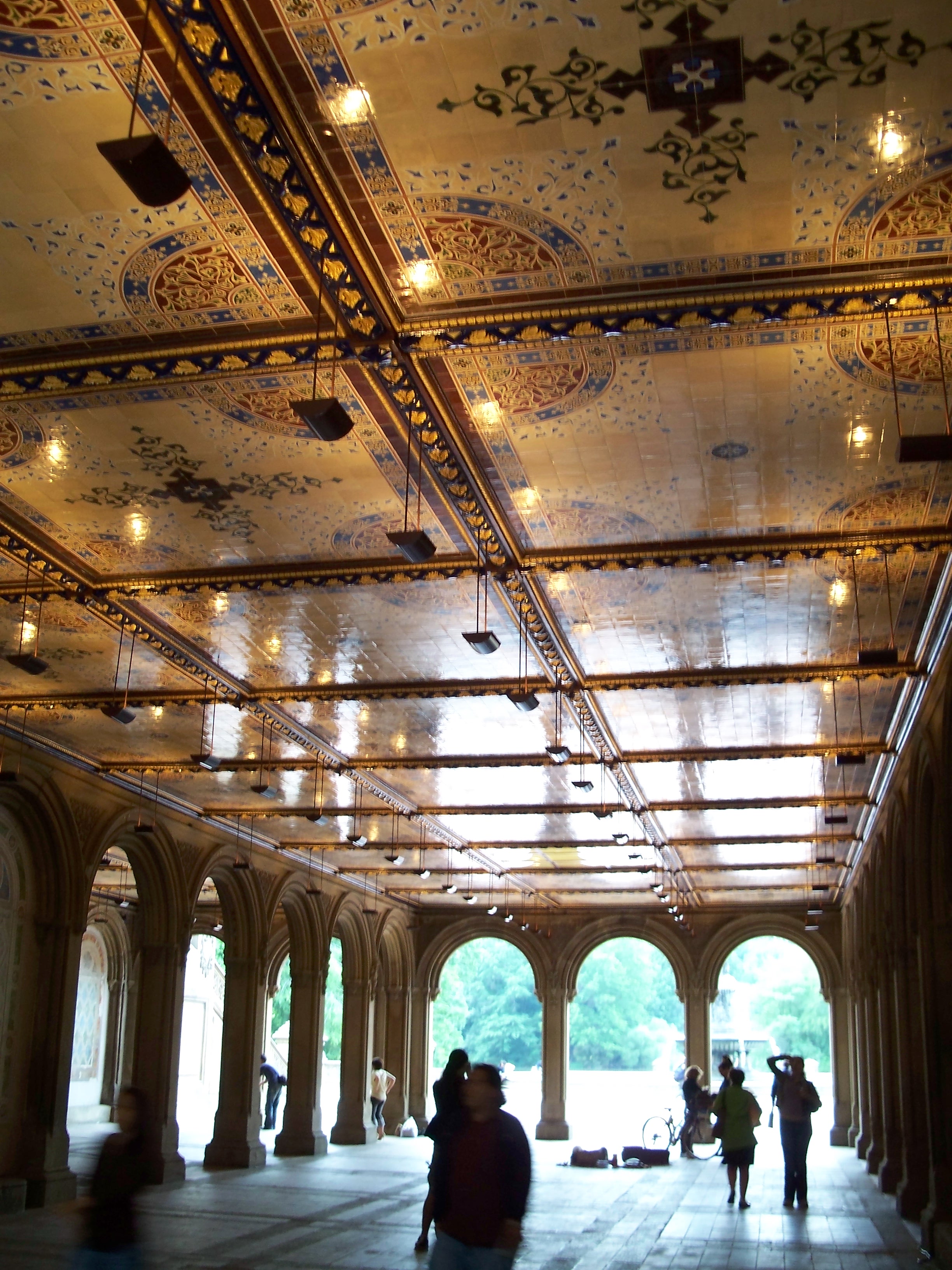 Central Park's Bethesda Terrace Arcade - EverGreene