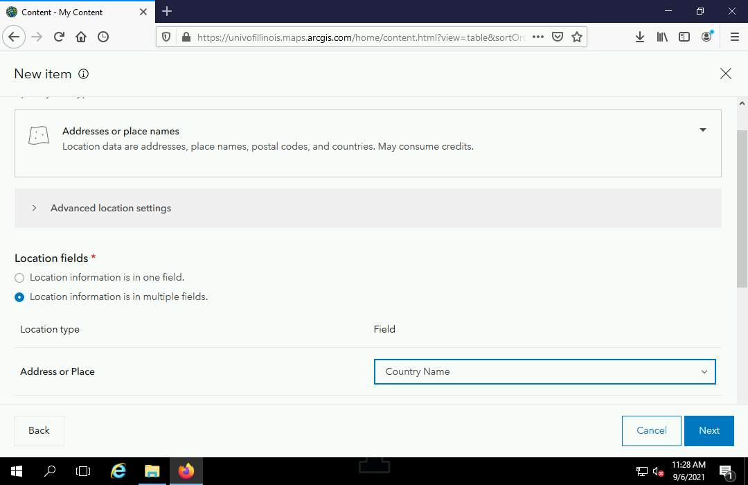 Creating An Spatio Temporal Dashboard In Arcgis Online