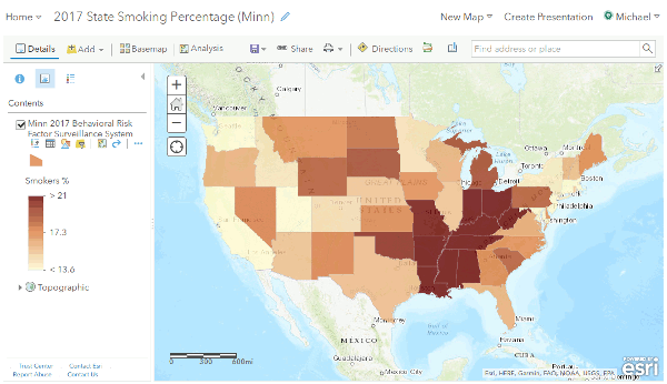 Cdc Public Health Data And Arcgis Online