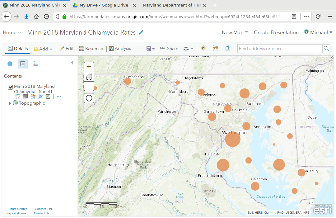 State Health Data And Arcgis Online