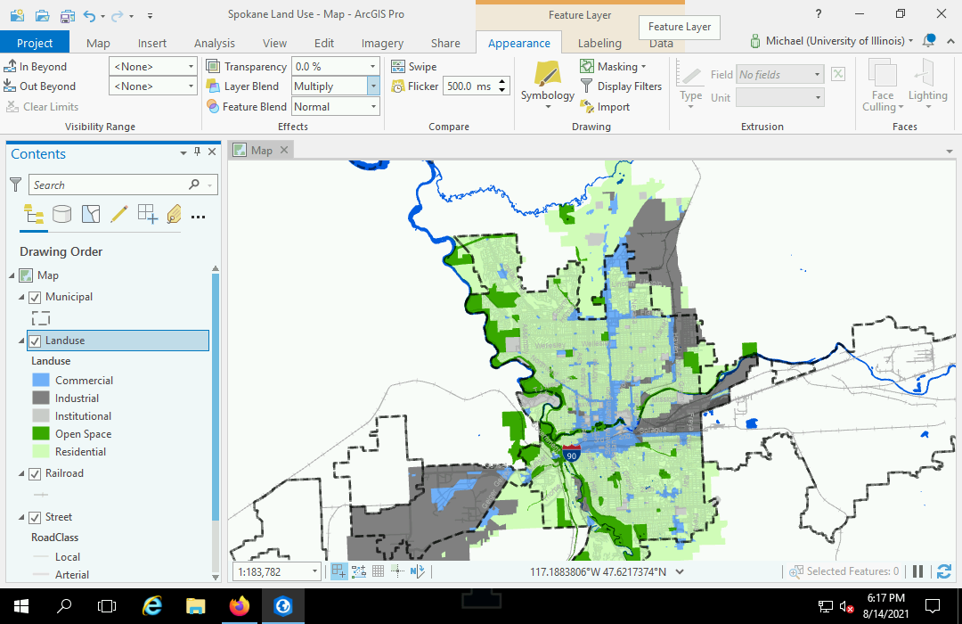 Arcgis Land Use Map Creating Municipal Land Use Maps With Arcgis Pro