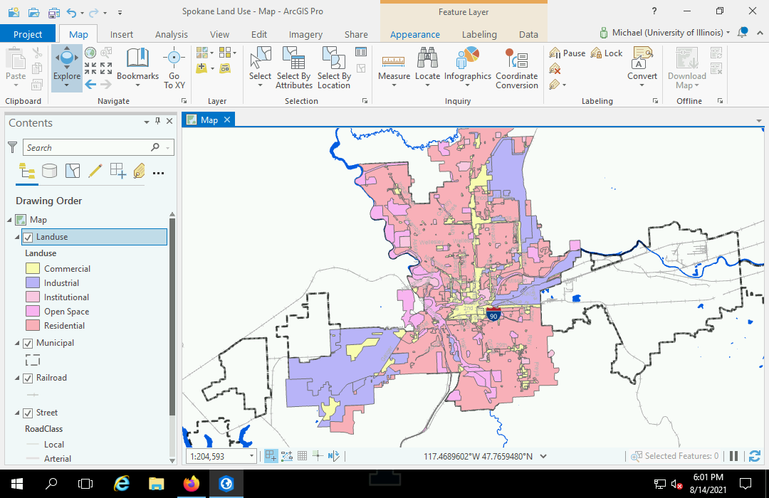 Arcgis Land Use Map Creating Municipal Land Use Maps With Arcgis Pro