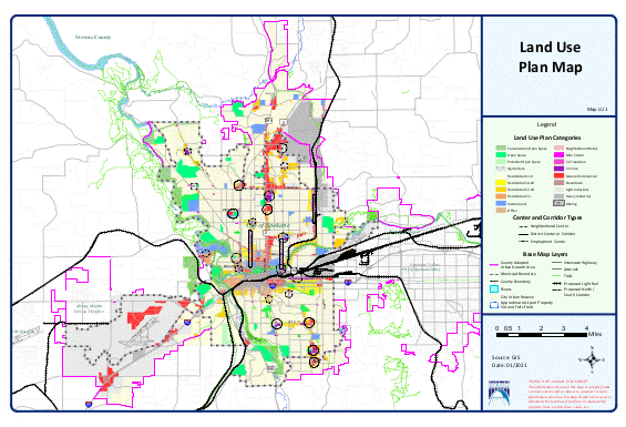 2021 Spokane Land Use 