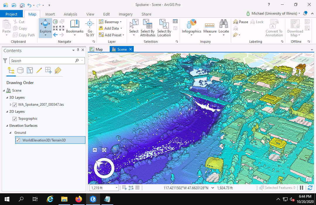 Visualizing Point Clouds In Arcgis Pro