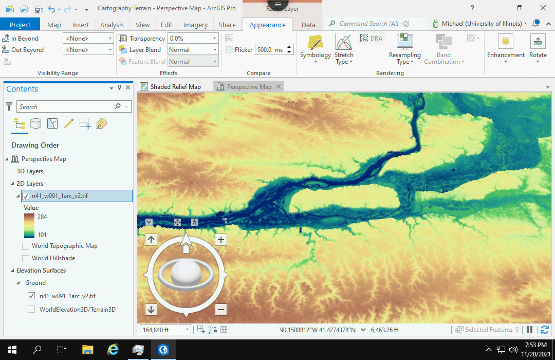 digital terrain model arcgis