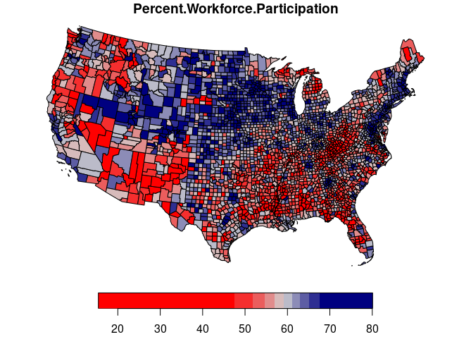 Geospatial Data from the US Census Bureau