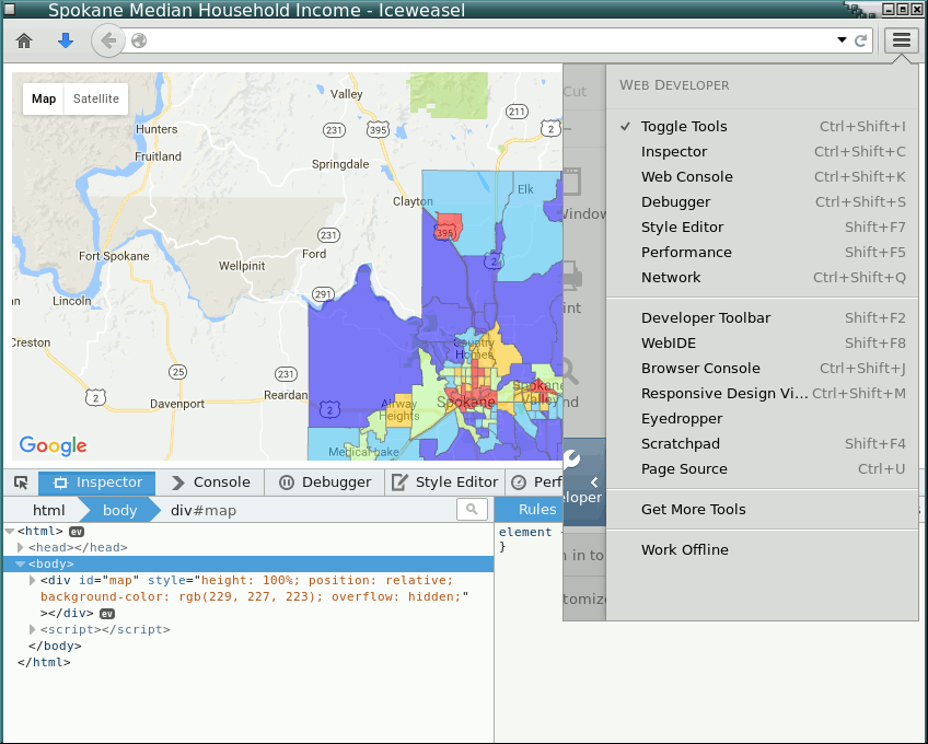 Js map key