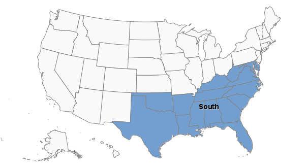Regions Of The United States