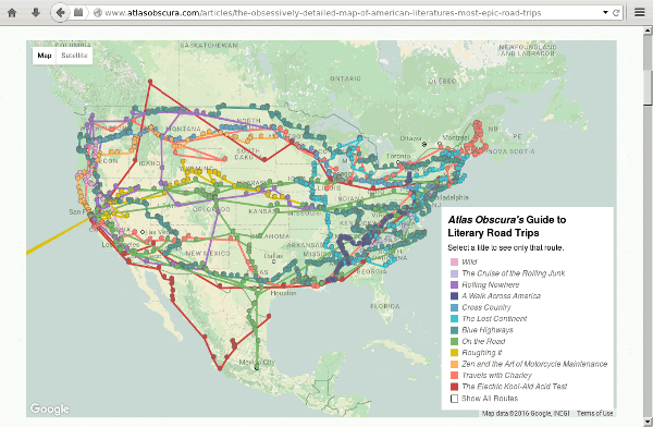 Literary Road Trips