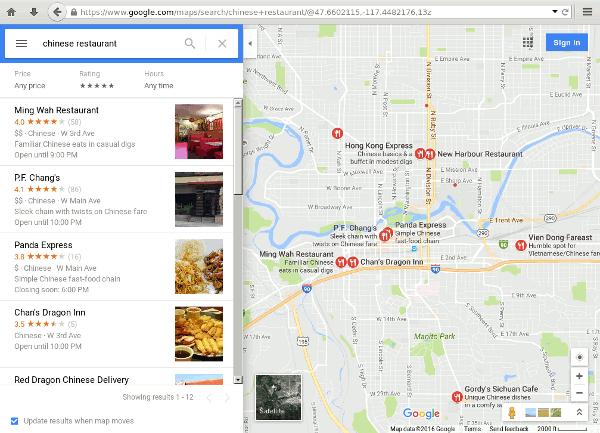 Chinese restaurants in Spokane